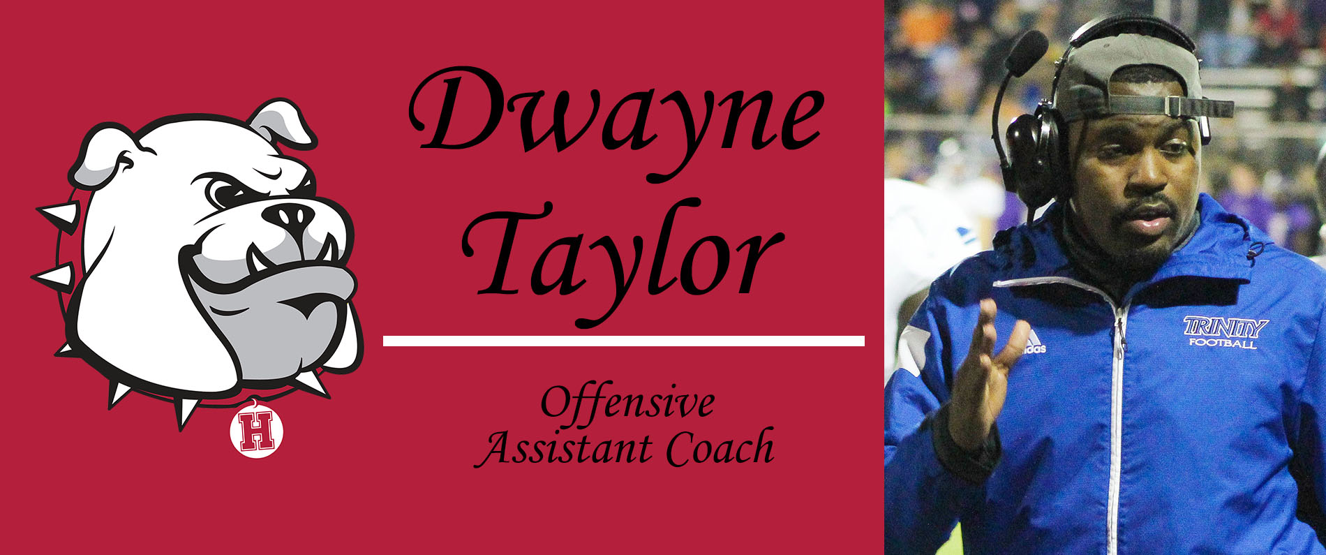 Taylor named offensive assistant football coach