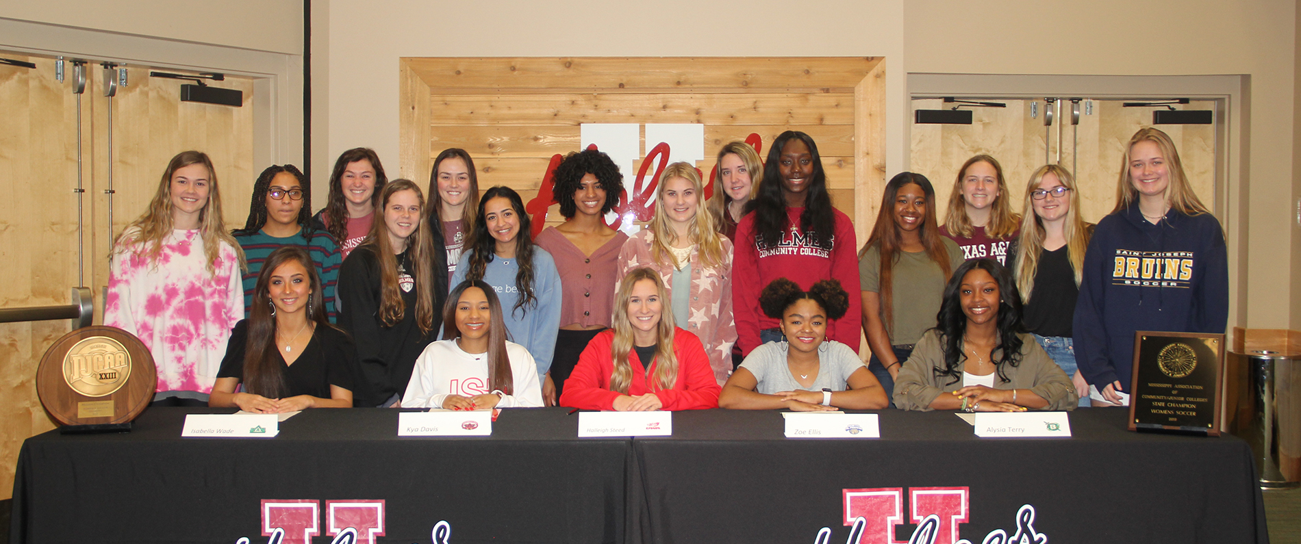 Five Lady Bulldogs sign with four-year universities